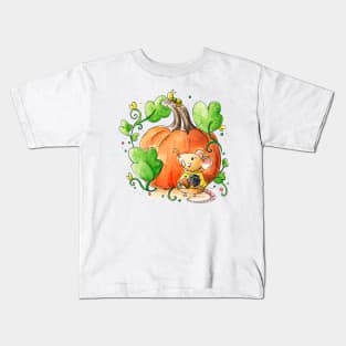 Mouse and Pumpkin Kids T-Shirt